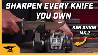 How to Sharpen Every Knife You Own  Ken Onion Edition KTS Mk2 [upl. by Candice]