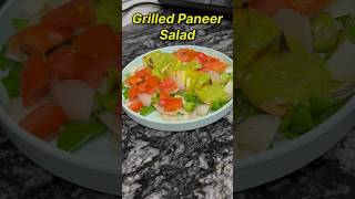 Grilled Paneer Salad for Weight Loss  Cottage cheese salad  Tastes with Health caravanfoodlife [upl. by Piefer170]