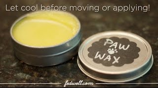 DIY Protective Paw Balm [upl. by Haughay]