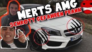 MERTS AUTO SCHROTT GEFAHREN  PRANK [upl. by Aihseyt117]