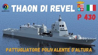 PPA Thaon di Revel Marina Militare Varo Italian Navy ship 2022 [upl. by Havens13]