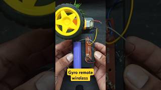 Gyro remote wireless  science project  shorts trending viral gyro wireless diy [upl. by Leora]