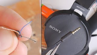 How to EASY Fix Sony XB550ap 35mm Jack DIY [upl. by Reniti653]