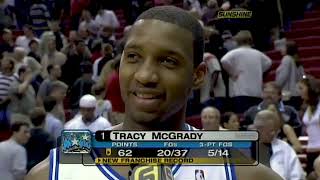 TMac drops Magic RECORD 62 points vs Wizards  March 10 2004 [upl. by Lovato]