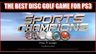 PS3 Disc Golf Sports Champions 1 The best Disc golf video game [upl. by Drehcir]