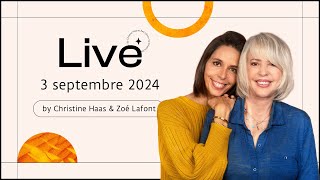 Direct dastrologie ✨ du 3 septembre 2024 avec Christine Haas amp Zoé Lafont [upl. by Yesac799]