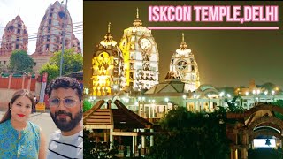 ISKCON TEMPLEDELHI  श्री राधा पार्थसारथी मंदिर  Delhi’s biggest iskcon Temple  full information [upl. by Herald]