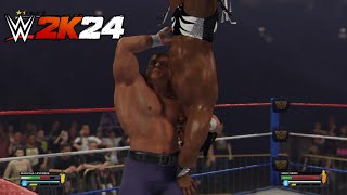 WWE 2K24 Jean Paul Levesque vs Marc Mero [upl. by Mall881]