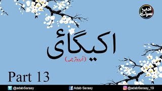 Geenay Ki Wajah II Audiobook II Part 13 II Urdu [upl. by Ollehcram]