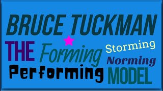 The FormingStormingNormingPerforming model By Bruce Tuckman Animated summary [upl. by Lisk]