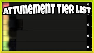 NEW ATTUNEMENT TIER LIST  Deepwoken [upl. by Gratianna769]