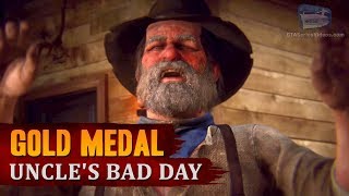 Red Dead Redemption 2  Mission 103  Uncles Bad Day Gold Medal [upl. by Freedman472]