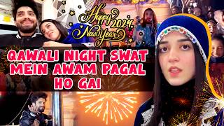 New Year Qawali Night Swat Mein Awam Pagal Ho Gai  Zulqarnain  Maaz Safdar  ZARAIB [upl. by Akeihsal]