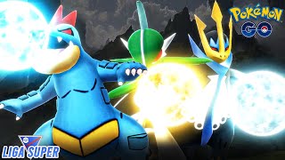 ¡¡SON UNA LOCURA ¡LA MEJORA EN FERALIGATR GALLADE Y EMPOLEON SHADOW EN LIGA SÚPERPokémon Go PvP [upl. by Llert]