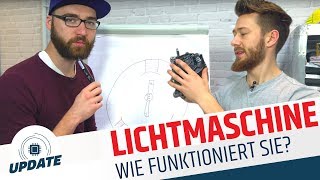 LICHTMASCHINE bzw GENERATOR  WIE funktioniert er  UPDATE  MOVE IT [upl. by Eehtomit]