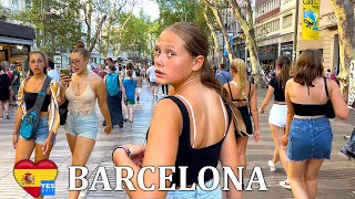 🇪🇸 BARCELONA DOWNTOWN SPAIN 2023 FULL TOUR [upl. by Ladin]