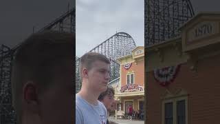 Steel Vengeance Roller Coaster at Cedar Point [upl. by Graff]