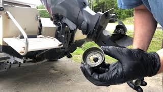 How to install Yamaha outboard propeller [upl. by Ditmore167]