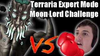 Terraria  Expert Moon Lord Challenge [upl. by Ellerihs]