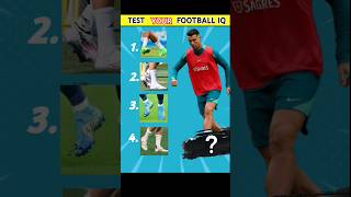 Guess Messi neymar and Ronaldo boots 🤔 footballiq quiztime footballquiz quiz shorts messi [upl. by Bannasch]