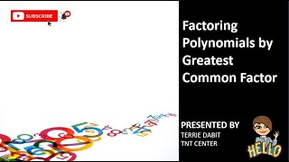 Factoring Polynomials by Greatest Common Factor [upl. by Nitz]