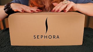 Unboxing ASMR 📦 Sephora UK Beauty Haul 📦 Whispered Card Packaging [upl. by Peterson]