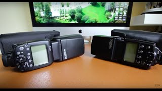 Canon Speedlite 600EX RT vs 580EX  Comparativa [upl. by Nyliak389]