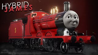 How I Made JAMES THE RED ENGINE HYBRID SERIES  SudrianRails [upl. by Feledy858]