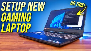 How To Setup Your New Gaming Laptop [upl. by Navaj473]