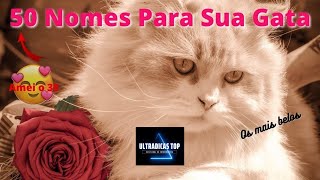 😻GATAS Nomes belos e chiques😻 [upl. by Notsirk]