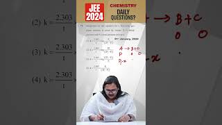 Integrated rate law equation for a first order gas phase reaction is given by where Pi is [upl. by Annayk]