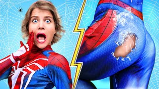 Ma nounou est une SPIDER WOMAN  Moi vs babysitter  Problèmes familiaux par OHLALA [upl. by Jereld]