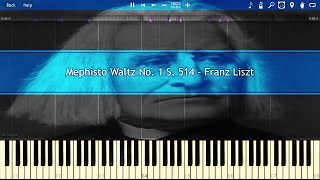 Mephisto Waltz No 1 S 514  Franz Liszt Piano Tutorial [upl. by Elsinore999]