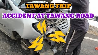 🛑Accident at Tawang Road  Itanagar to Tawang🛑 [upl. by Narhem]