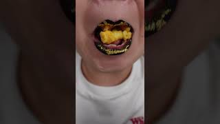 ASMR GOLD CHEETOS CRUNCHY CHIPS SNACKS SATISFYING CLOSE UP MOUTH EATING SOUNDS MUKBANG Shorts [upl. by Isabella]