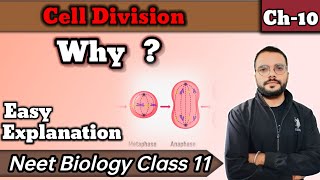 Cell Division  Cell Division class 11  Why cell division [upl. by Ycnej]