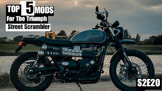 The Ultimate Scrambler 900 Mods  Motovlog S2 E20 [upl. by Eyeleen]