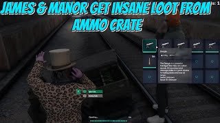 Manor Get This INSANE Loot From Ammo Crate  NoPixel 40 GTA RP [upl. by Oicangi]