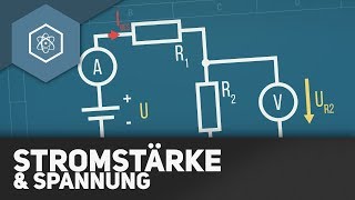 Stromstärke und Spannung messen gut erklärt  Physik Mittelstufe [upl. by Saw]