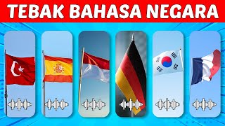 TEKATEKI TEBAK BAHASA NEGARA DARI SUARANYA Jepang Korea Thailand Spanyol Itali [upl. by Oikim]