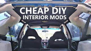 DIY mods YOU can do to your car interior [upl. by Livy521]