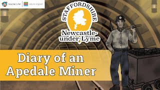 Newcastle Under Lyme Local History  Diary of an Apedale Coal Miner [upl. by Enneyehs810]