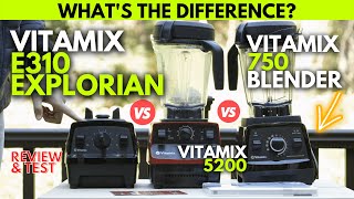 VITAMIX 750 PRO SERIES vs EXPLORIAN E310 vs 5200 PRO  Which Vitamix to BUY [upl. by Mayrim675]