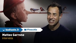 Matteo Garrone sul suo Pinocchio quotUna storia italiana e al tempo stesso universalequot  Intervista [upl. by Goran456]