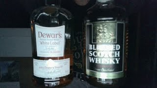 Dewars White Label vs WD Liquors Blended Scotch Whisky [upl. by Asseral]