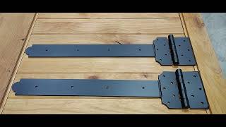 Heavy Duty Strap Hinge Details [upl. by Minnnie]