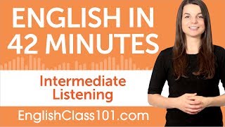 42 Minutes of Intermediate English Listening Comprehension [upl. by Oribel245]