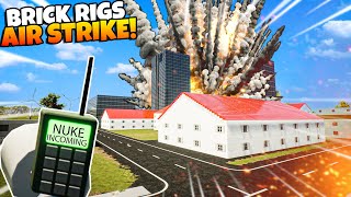 We Called an Air Strike to Stop The Brick Rigs Train [upl. by Artiek]