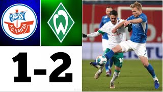 SV Werder Bremen  Hansa Rostock  21 Auswärtssieg Highlights zum 7 Sieg in Folge [upl. by Nickolas]