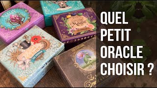 Quel petit oracle choisir  Pour qui pour quoi et comment les utiliser [upl. by Atsedom]